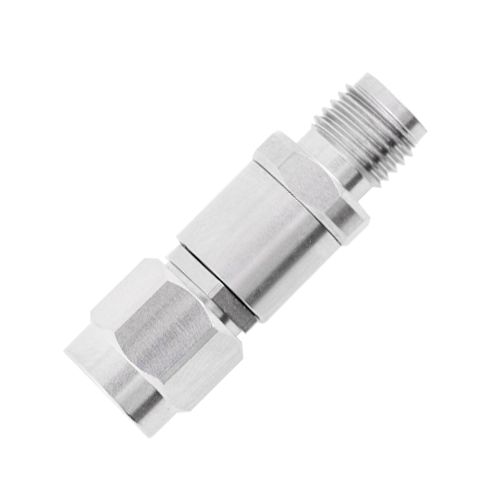 PRF29224MF  2.92mm male to 2.4mm female adapter - Precisionrf Electronics 