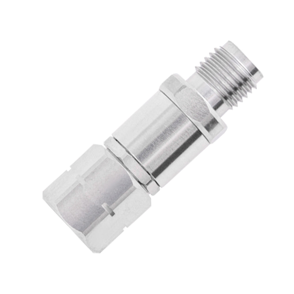 PRF24185MF  2.4mm male to 1.85mm female adapter  VSWR=1.25 MAX - Precisionrf Electronics 