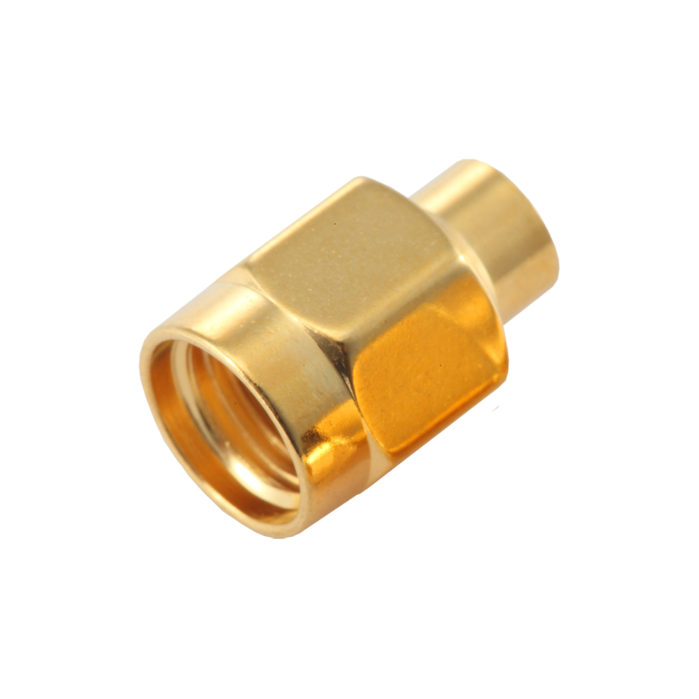 PRFSMAJB1  SMA male connector for .047 cable - Precisionrf Electronics 