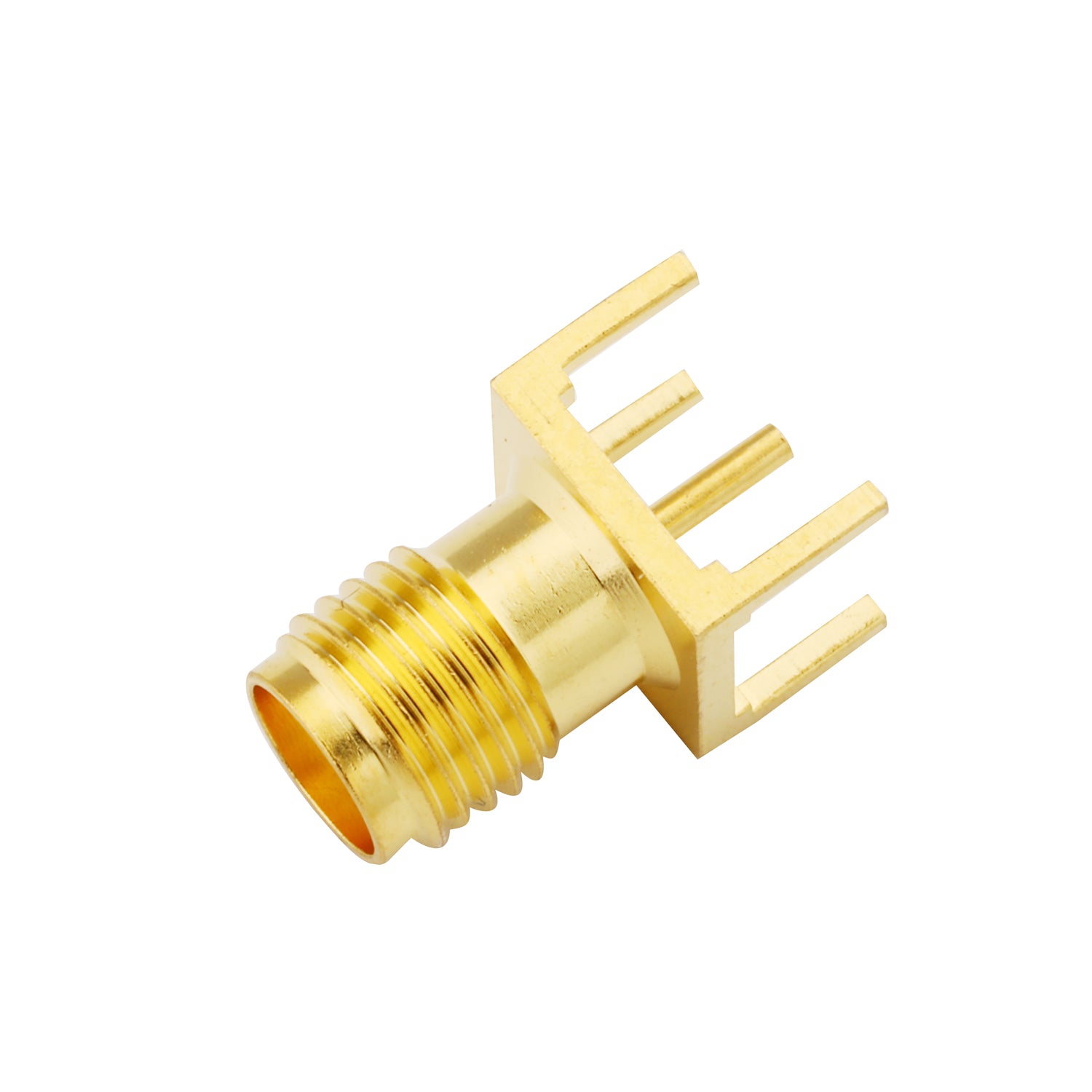 SMA  PCB Edge Mount Connector   701211 - Precisionrf Electronics 